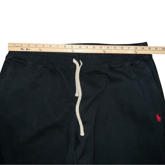 Polo Ralph Lauren Black Sweatpants with Red Logo size 2LT - Picture 9 of 11